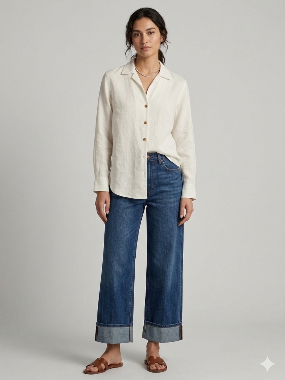 Lauren Ralph Lauren Women's Linen TOP